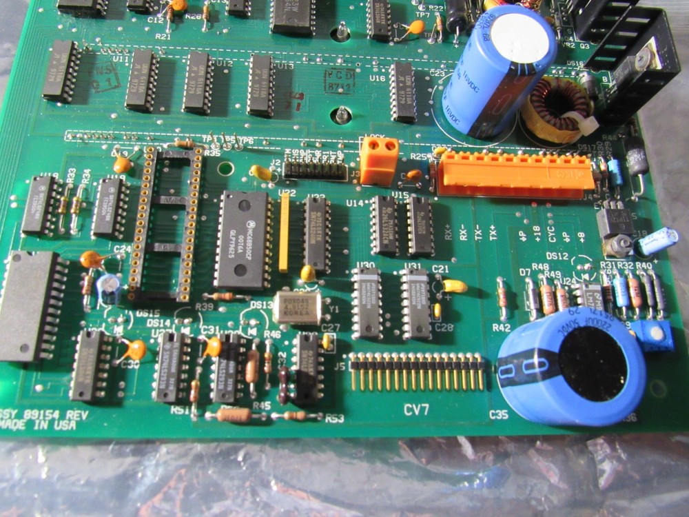 Systron Corp Control Panel Board ASSY 89154 REV