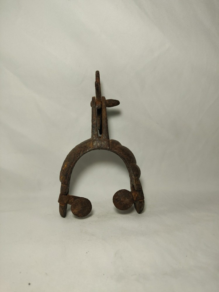 Antique Forged Cast Iron Single Spur Please Read Description