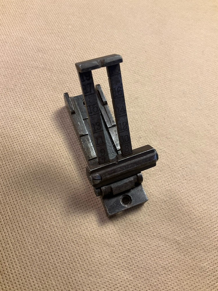 Antique U.S. 1892 Krag Rear Sight