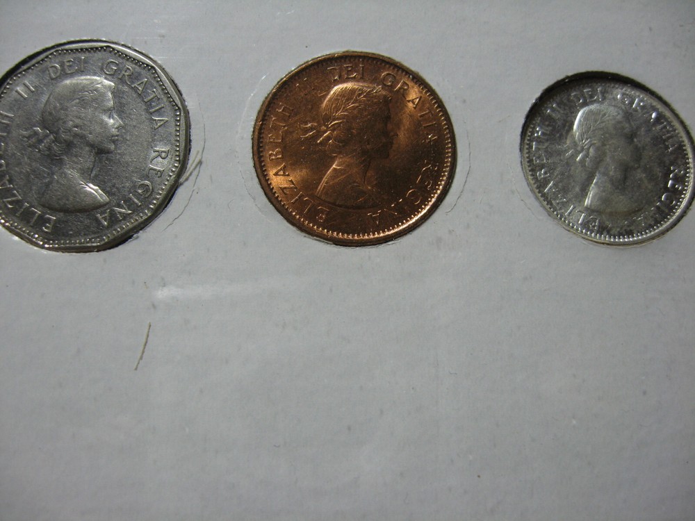 1962 Canada coin set