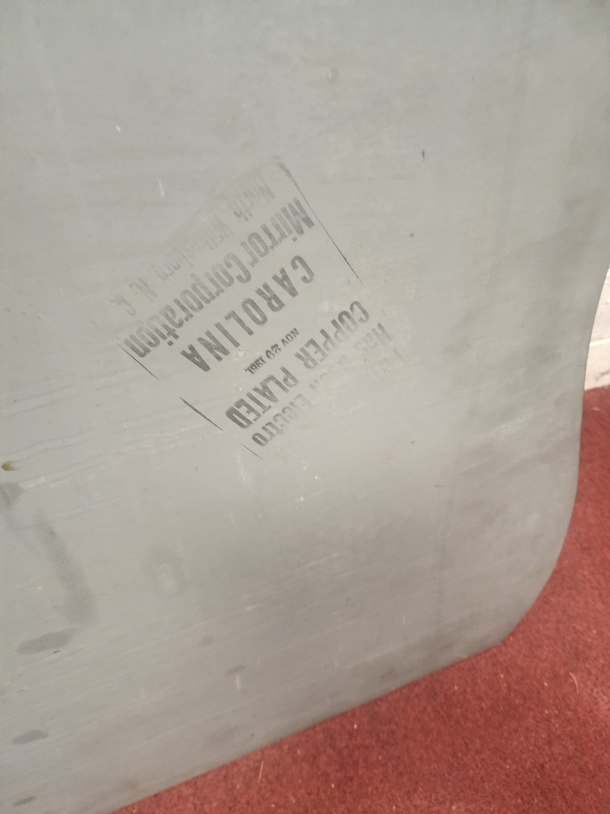 Vintage/Antique vanity large mirror 41x28 inches by carolina mirrow co