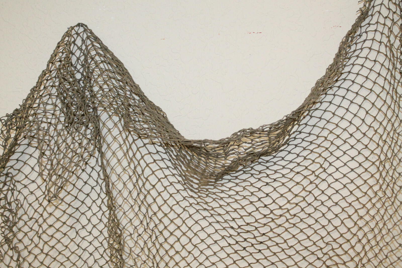 3'x5' Authentic Used Fishing Net Old Vintage Fish Netting Nautical Decor Party