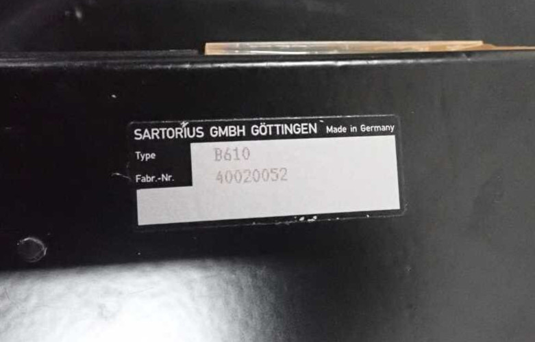 Sartorius B610 Balance