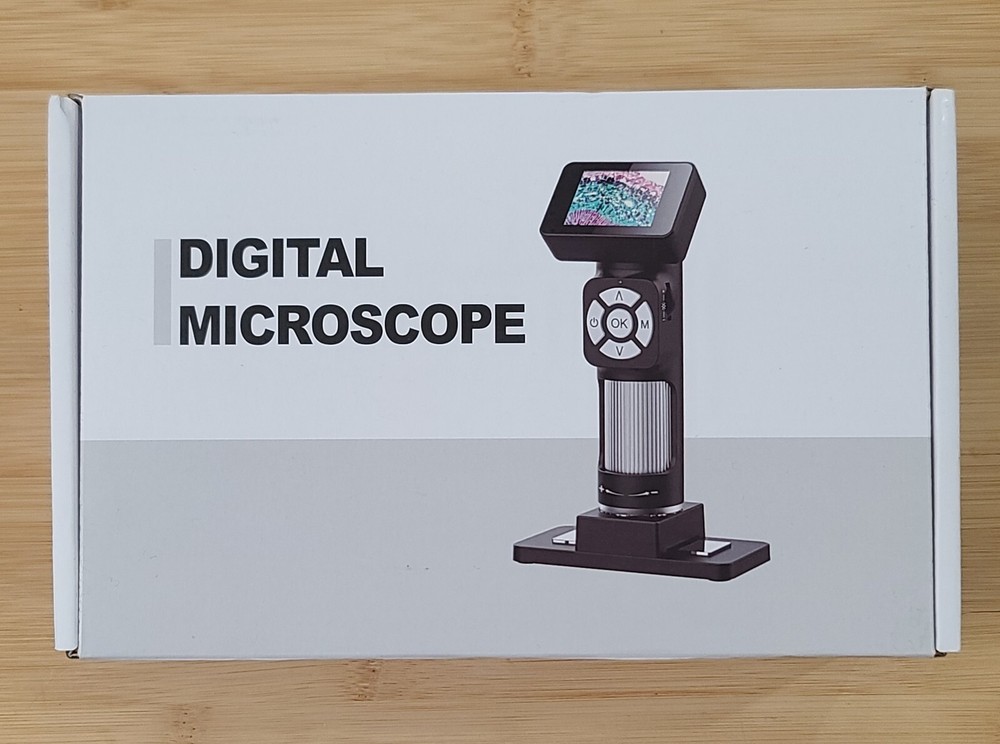 Linkmicro Portable Handheld Digital Microscope w/ 2 inch Screen, 32G SD Card