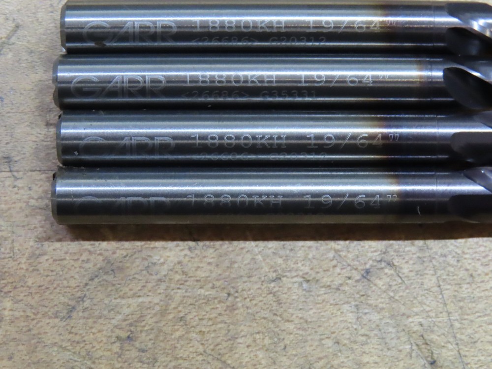 GARR 19/64" coolant thru solid carbide drill