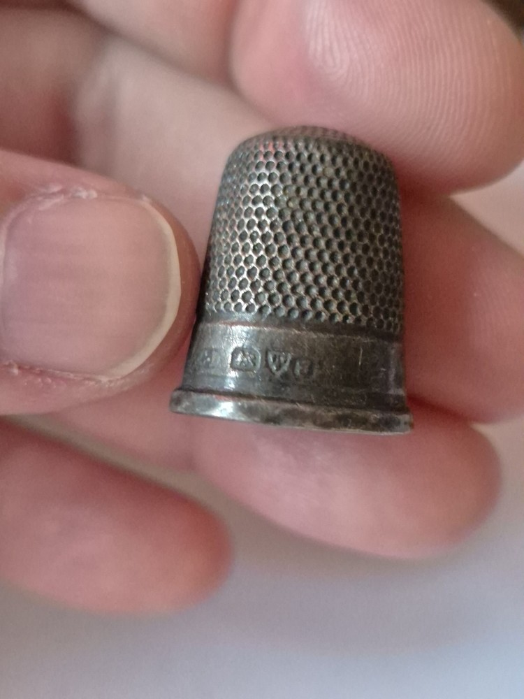 Antique Silver Thimble Hallmarked