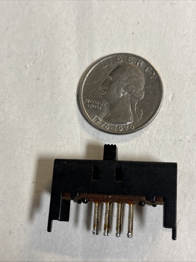 Vintage PCB Mount Slide Switch 4 Position @CPU130