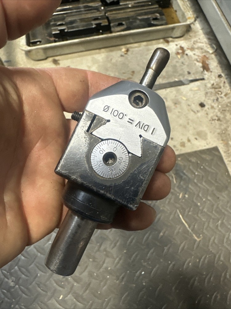 Criterion S-1 1/2 Adjustable Offset Boring Head 5/8” Shank Milling Machine Tool