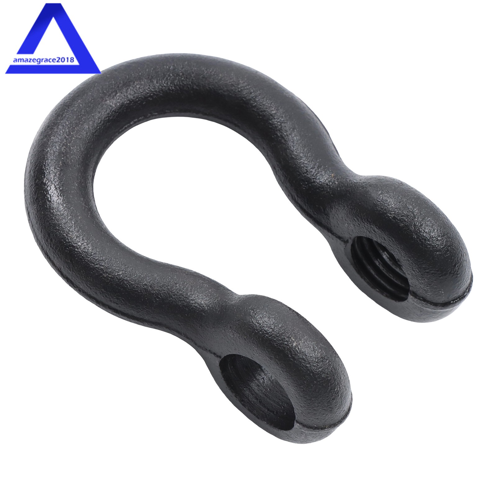 10 Pcs 1/2'' D Ring Anchor Shackles Galvanized Screw Pin Clevis Shackle WLL 2T