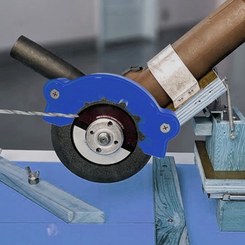 Comfortable Grip Blue Drill Assistant Drill Bit Grinder For Renovation Projects