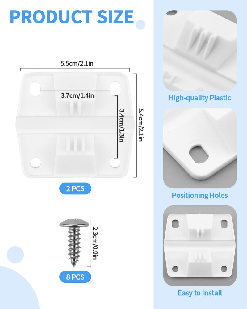 2 Set Cooler Plastic Hinges Replacement for Coleman, Cooler-Hinge Replacement...