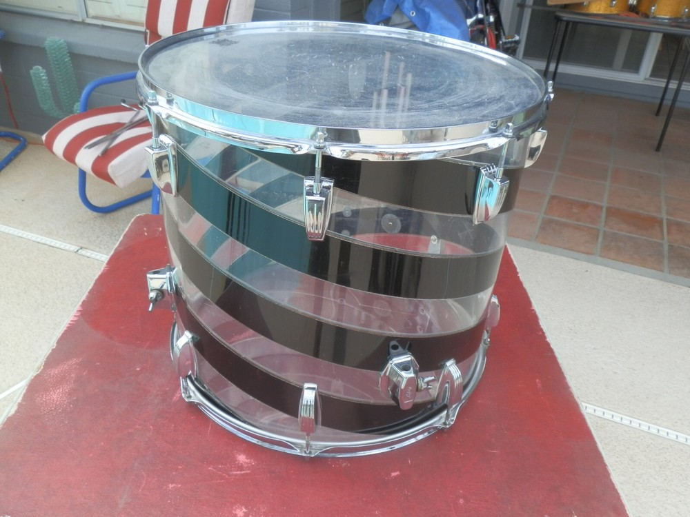 70' LUDWIG 18" FLOOR TOM,C PATTERN RARE FINISH