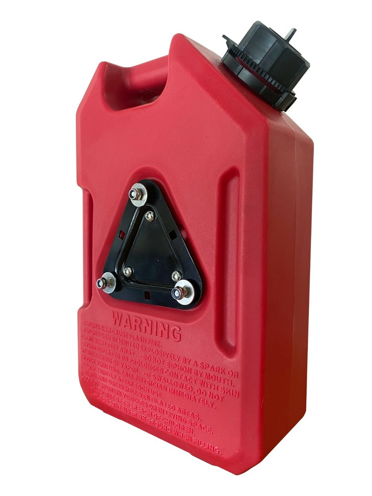 1 Gallon Jerry Can with Bracket for Perfect for Snowmobile ATV UTV