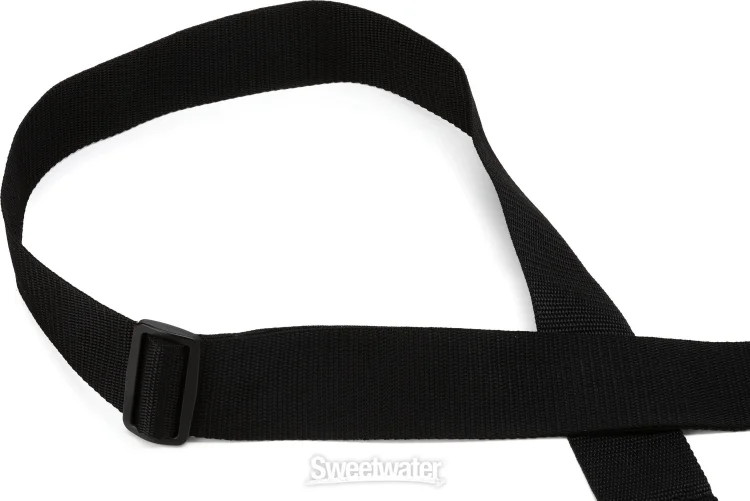 Fender Quick Grip Locking End Guitar Strap - Black Polypro