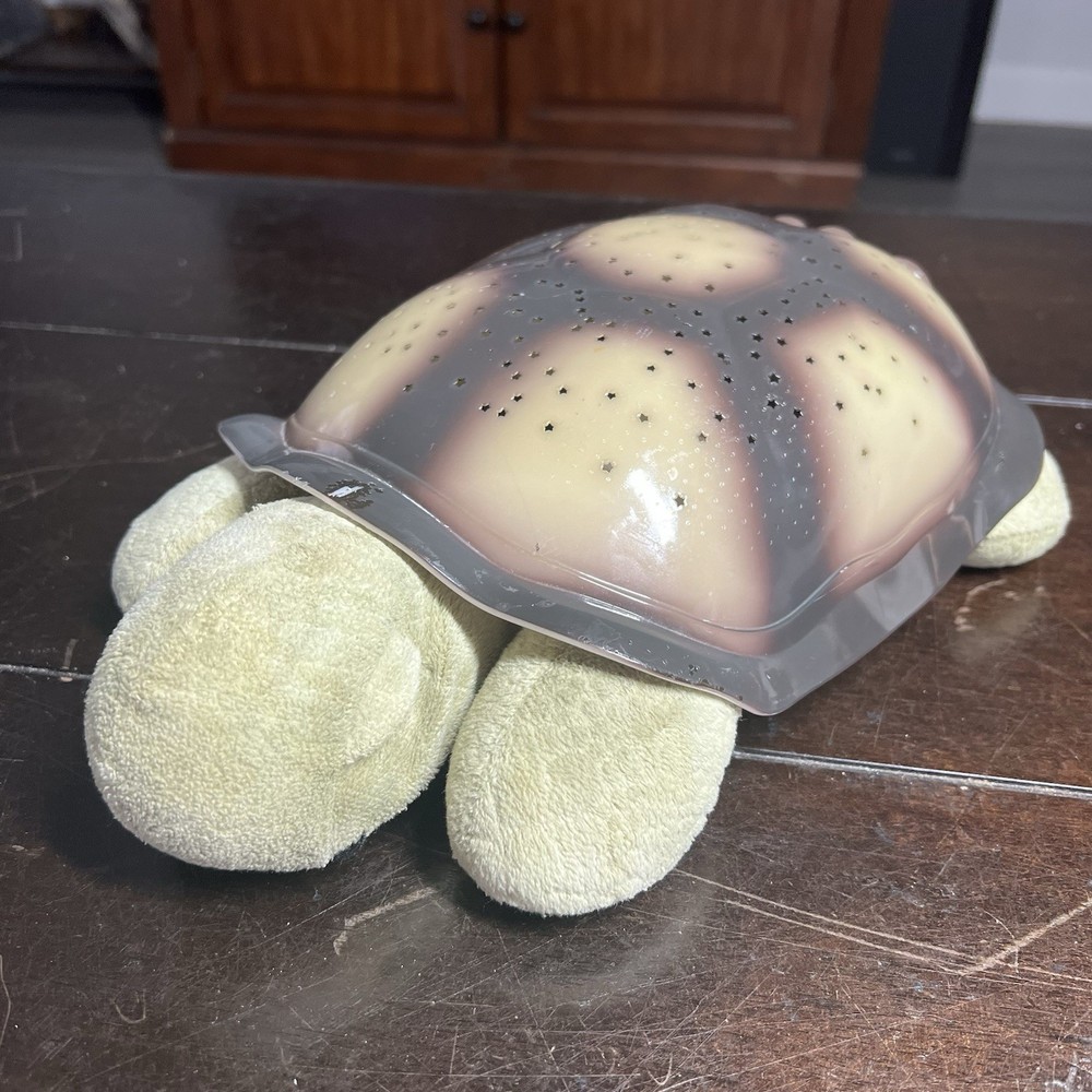 Cloud B Classic Twilight Turtle Night Light Colorful Stars Plush Constellation