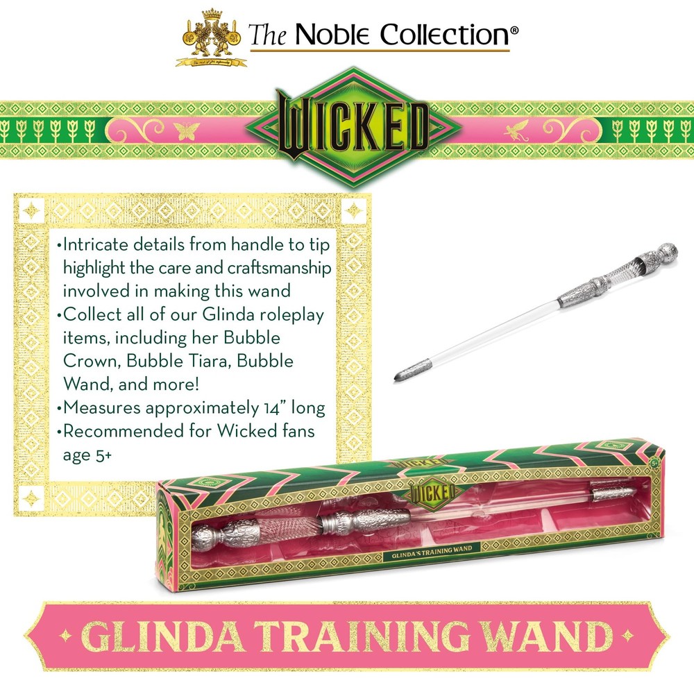 The Noble Collection Wicked Glinda's Training Wand Medium