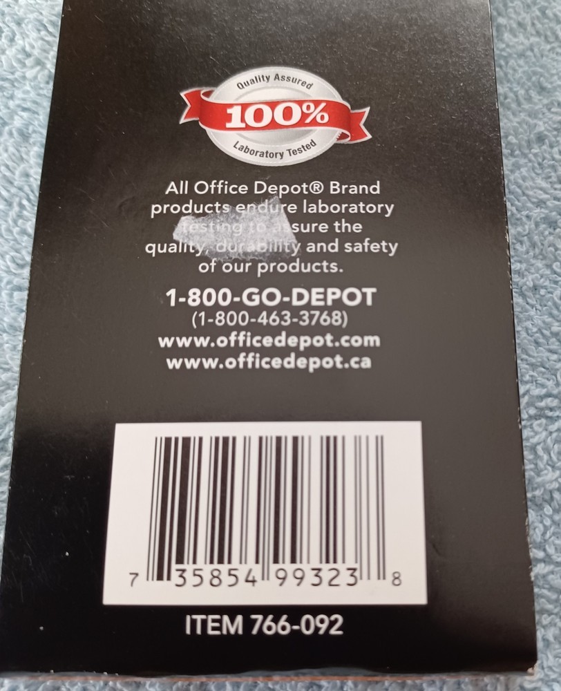 Foray Refillable Notebook Padfolio with Inside Pockets, Card Holder Never Used