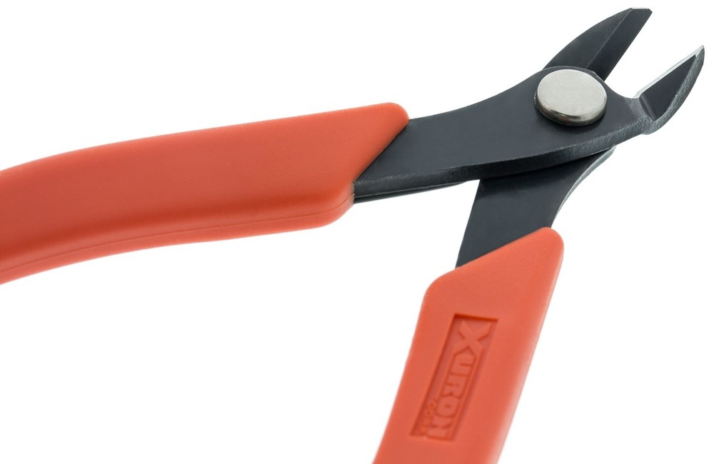 Cutters - Xuron Maxi-Shear Flush 2175 Cutter - Standard, Orange