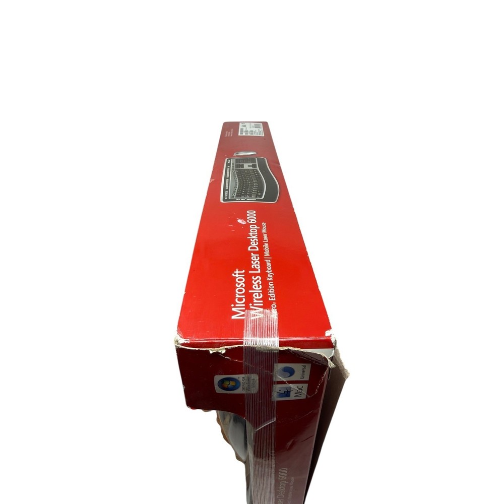 Microsoft Wireless Laser Desktop 6000 Aero Edition Keyboard & Mobile Laser Mouse