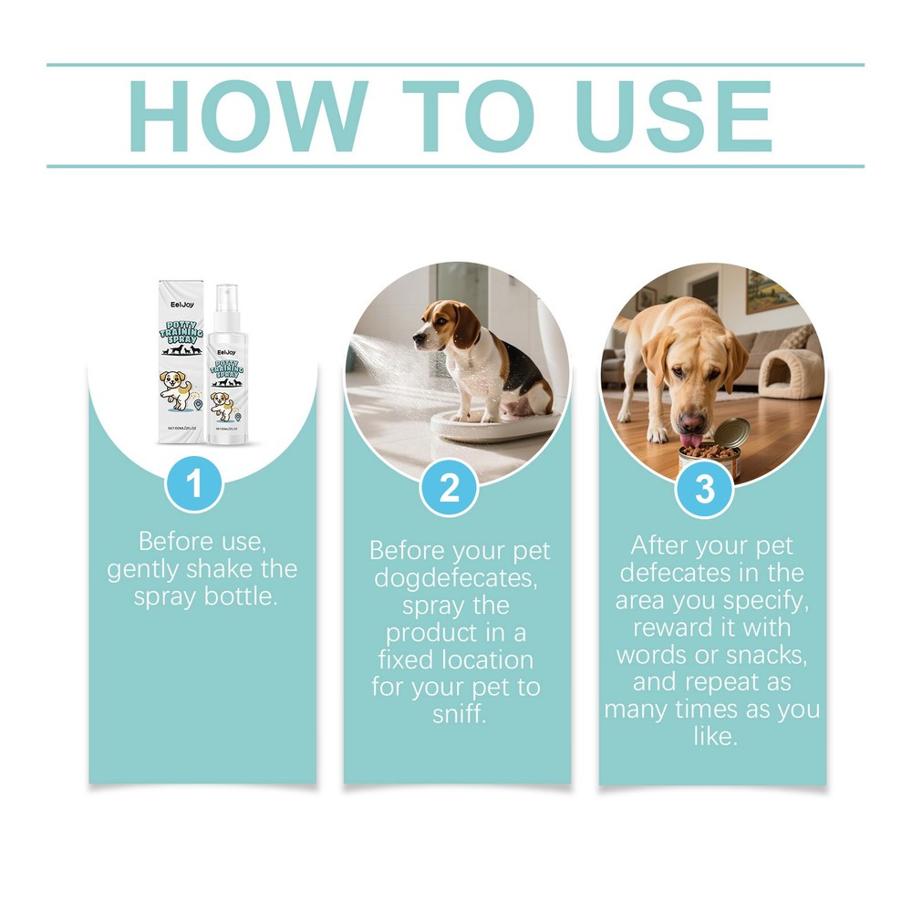 Toilet Training Spray for Dogs – Fixed Point Daily Training Positioning Guide 🐕