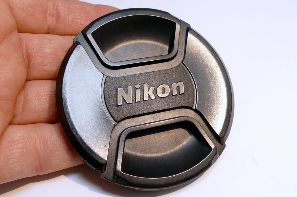 Nikon 72mm lens front cap (all black) used