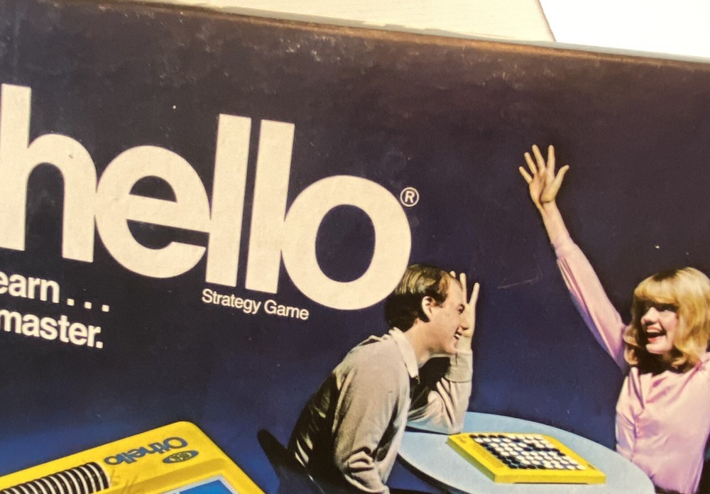 Othello Board Game Vintage 1983 Strategy Game Ideal Complete