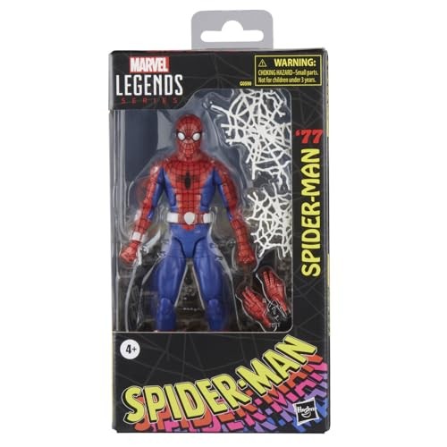 Marvel Legends Series Spider-Man '77 Action Figure 15 cm, Red
