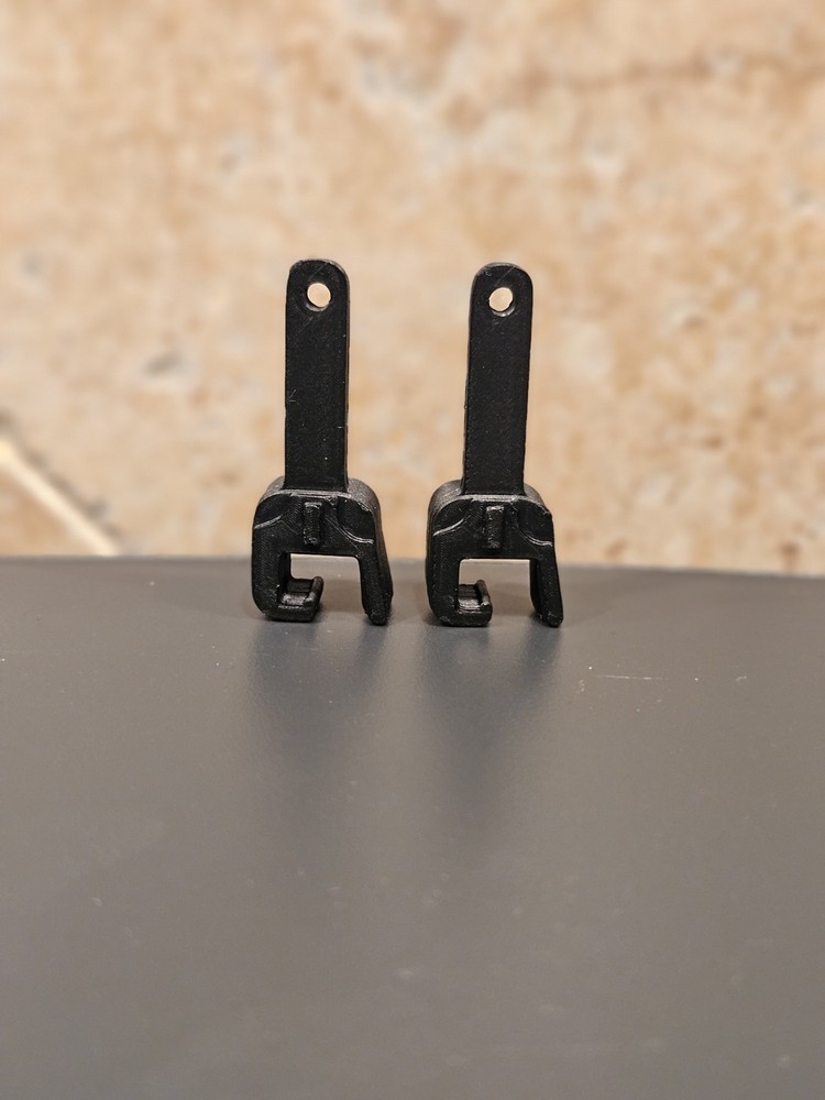 American Flyer/Models S Scale Reproduction Long Fixed Knuckle Couplers 3D Print
