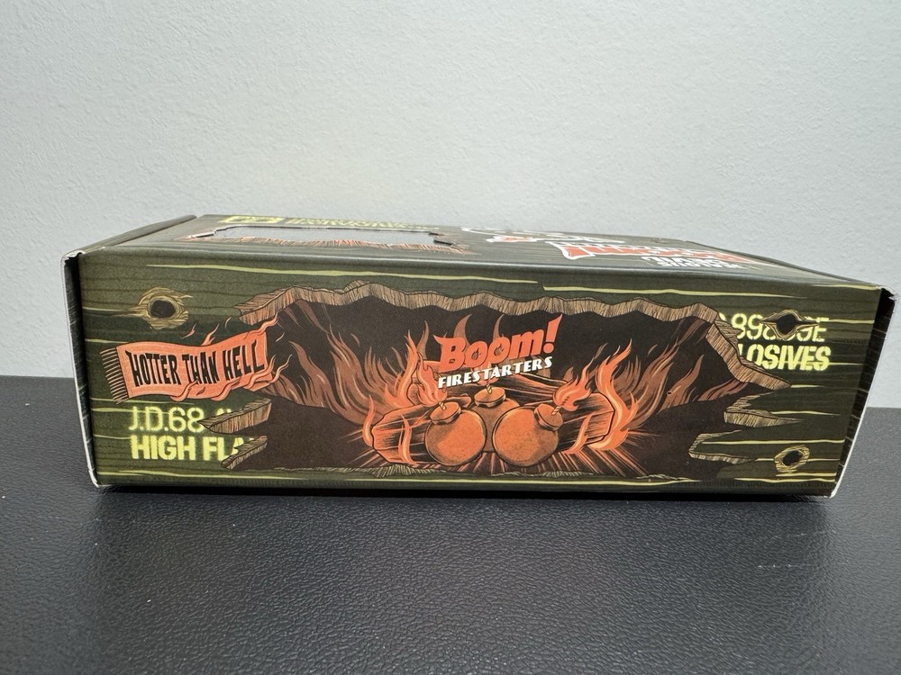 Jealous Devil Boom Firestarter For Grills Fireplaces And Camping 8-Units