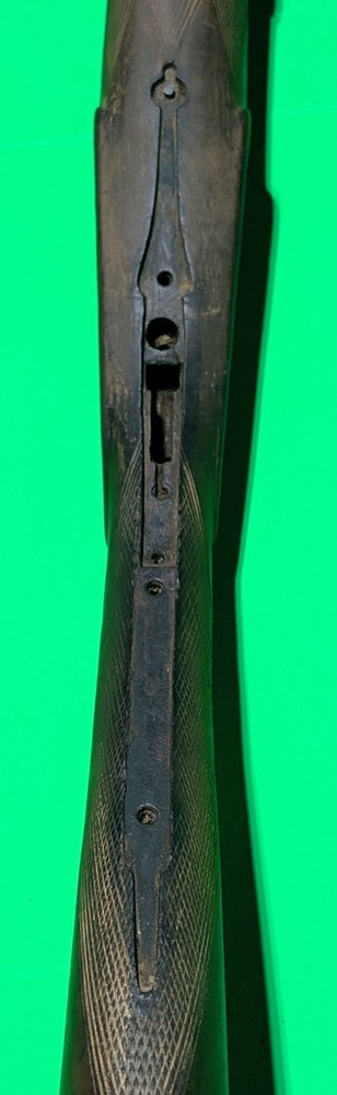 1800's Double Barrel Shotgun Stock