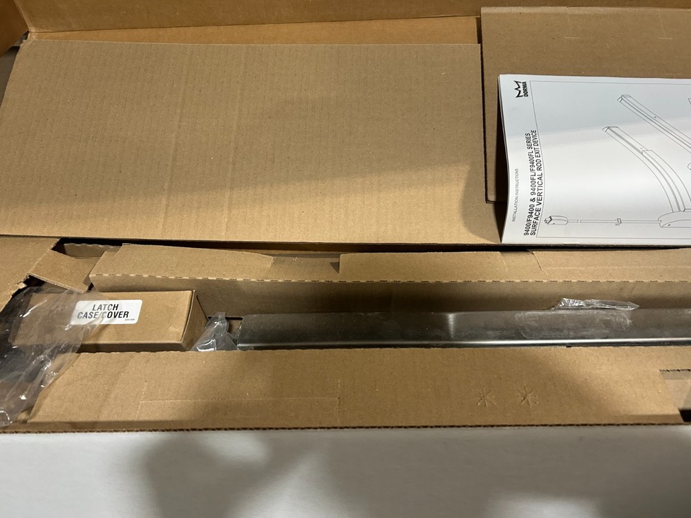 Dormakaba 9400B Grade 1 Surface Vertical Rod Exit Device RHR 9400B