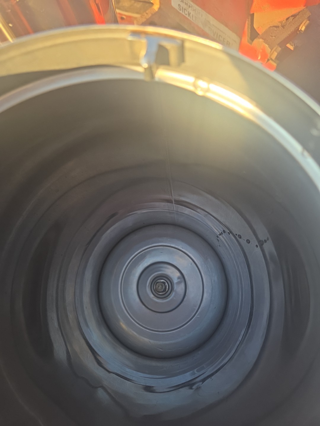 WHITE MOUNTAIN ICE CREAM FREEZER MAKER STAINLESS STEEL CANNISTER TUB 2 OF 2