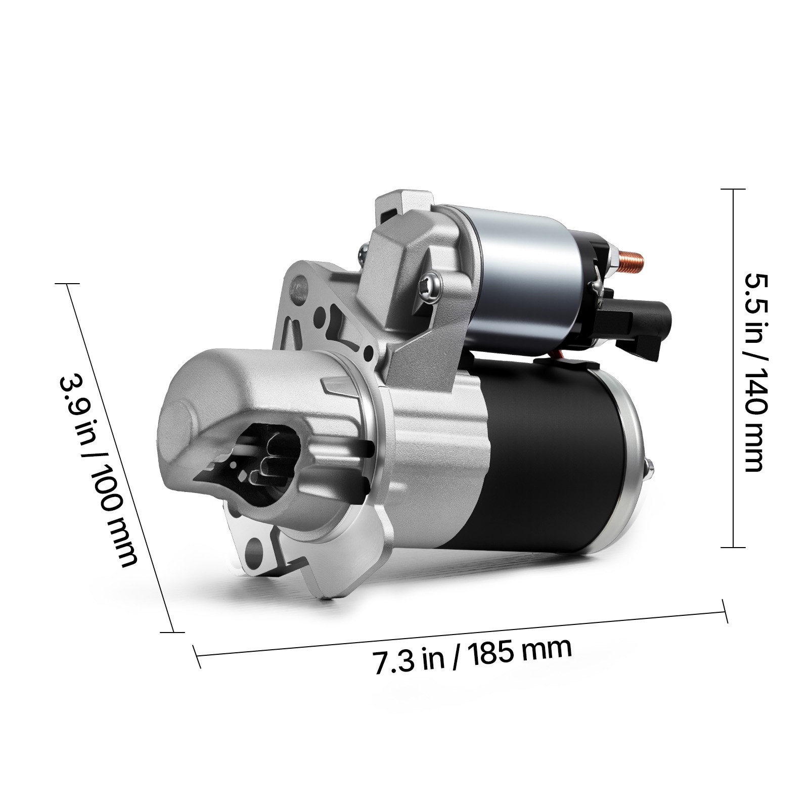 New Starter Motor for Chevy Traverse 09-17 GMC Acadia 07-16 3.6L 17986 17997