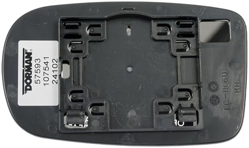 57593 Passenger Side Outer Rear View Mirror Compatible with Select Dodge