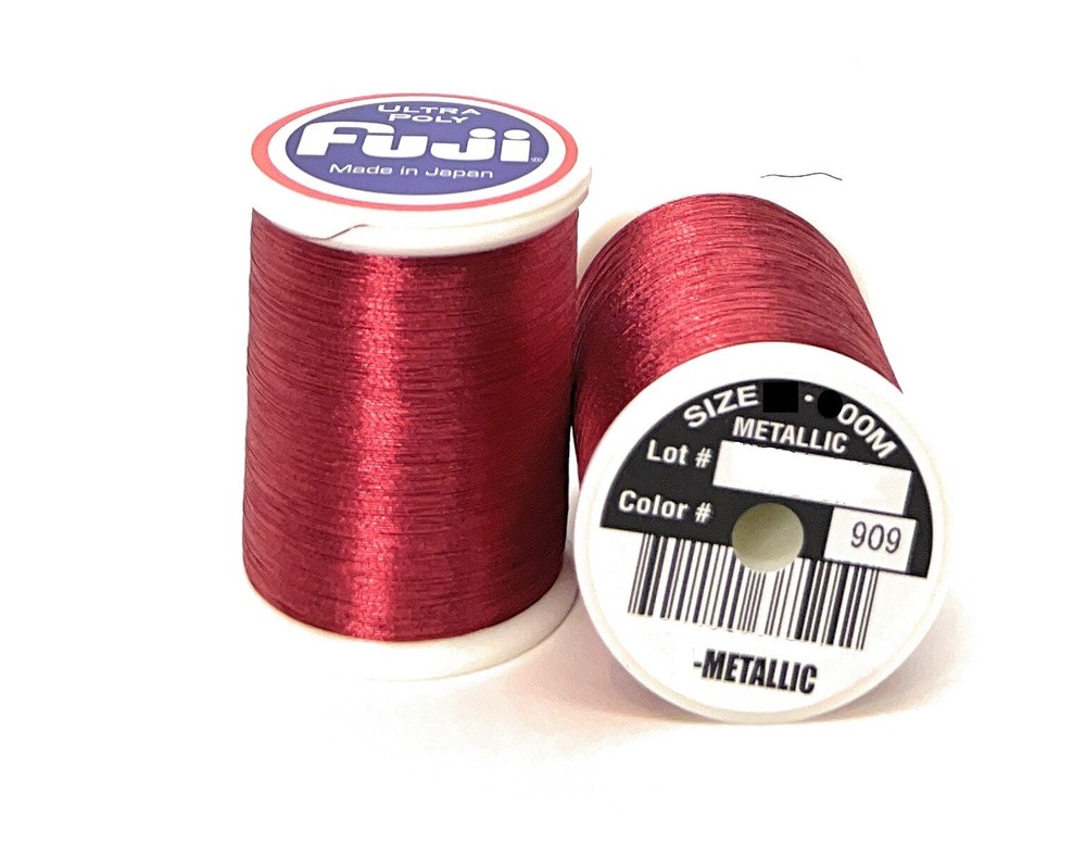 Fuji Ultra Poly Metallic Custom Rod Wrapping Thread Size D / 100m Spool