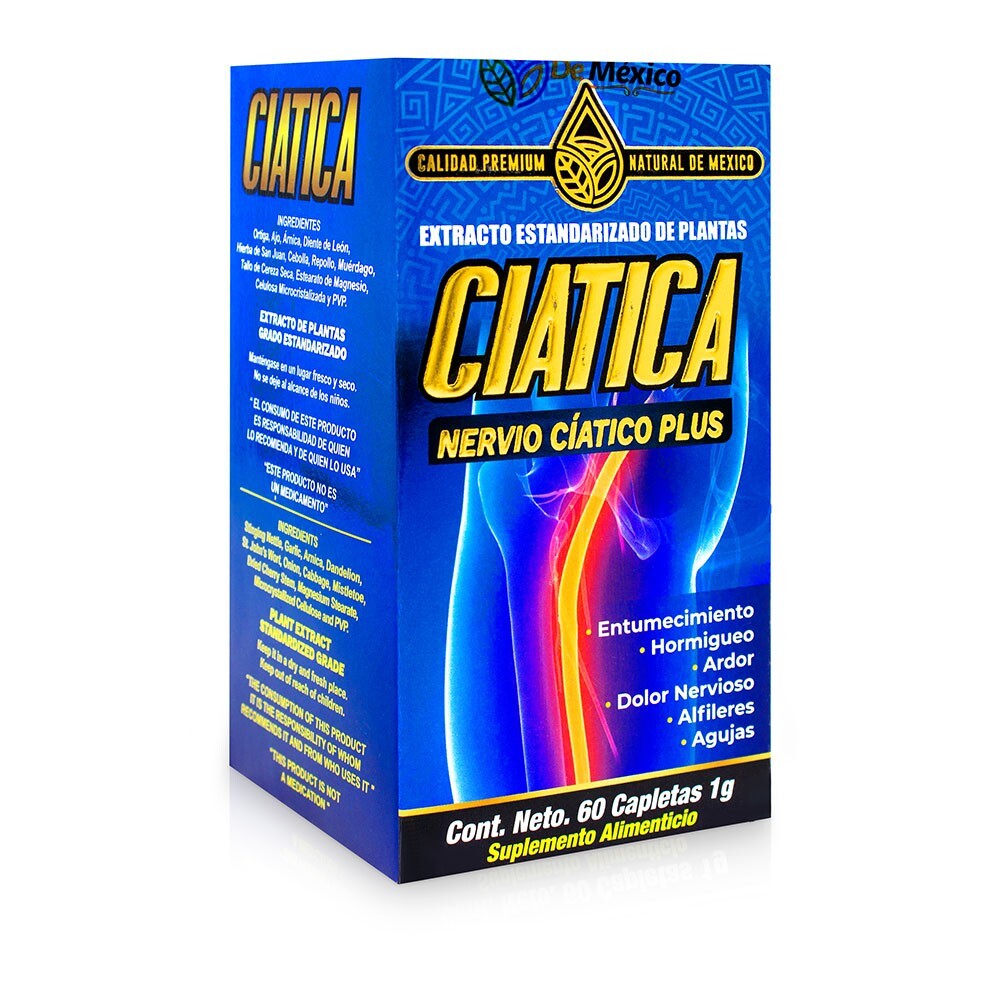Ciatica- Sciatic Nerve Plus - 60 caps