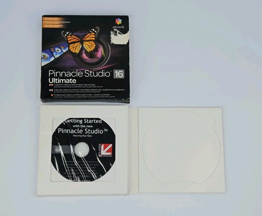 Pinnacle Studio 16 Ultimate Editing Software