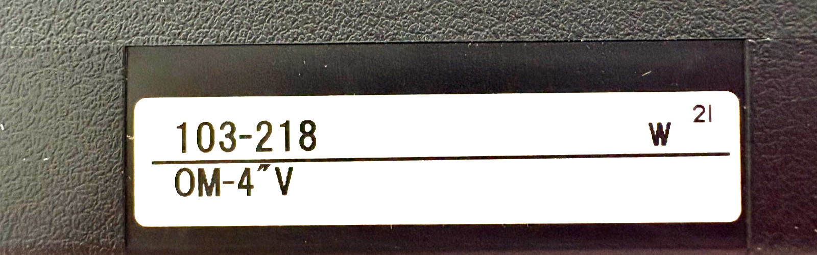 3-4" MITUTOYO MCROMETER 103-218 NEW RATCHET THIMBLE CARBIDE FACE .0001"