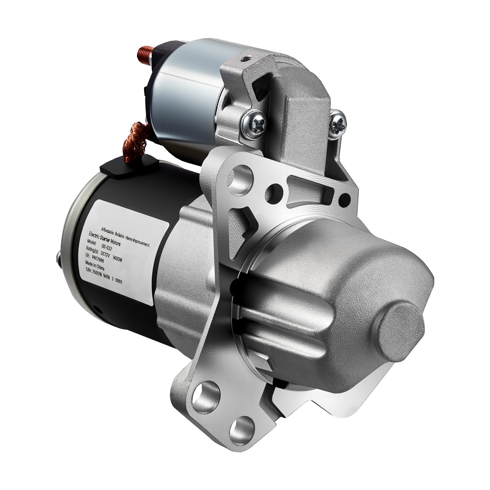 New Starter Motor for Chevy Traverse 09-17 GMC Acadia 07-16 3.6L 17986 17997