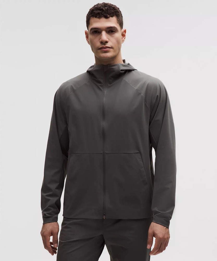 Lululemon Size Medium Pace Breaker Jacket, Onyx Grey, NWT, $168