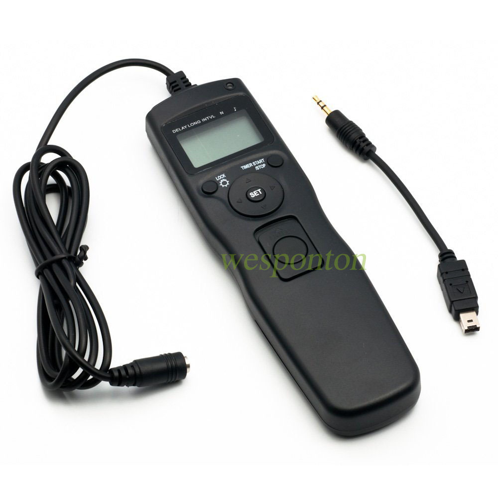 Time Lapse Intervalometer Remote Timer Shutter for Nikon D3100 D3200 D90 D600 fo