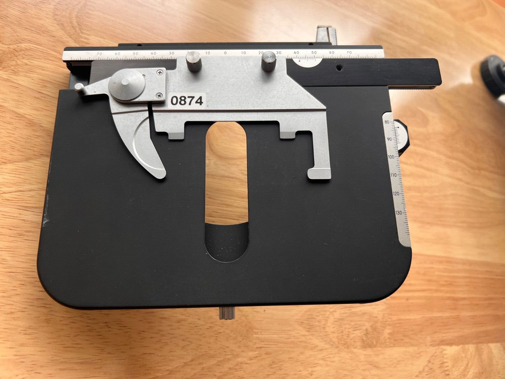 Nikon Microscope Stage to View Slides - Excellent Condition