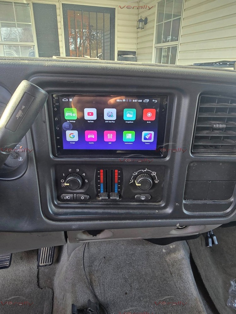 For Silverado 2003-2006 7" Wireless Apple CarPlay Android auto Radio GPS Player