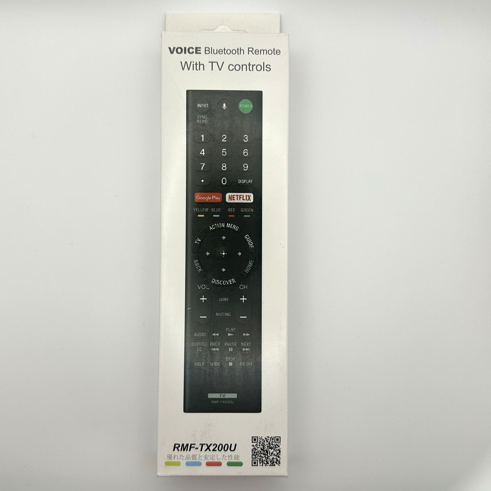 RMF-TX200U Replacement Voice Bluetooth Remote Control Compatible with Sony Smart