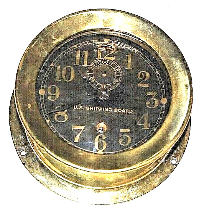 Seth Thomas U.S. Shipping Board  Clock Circa 1930's