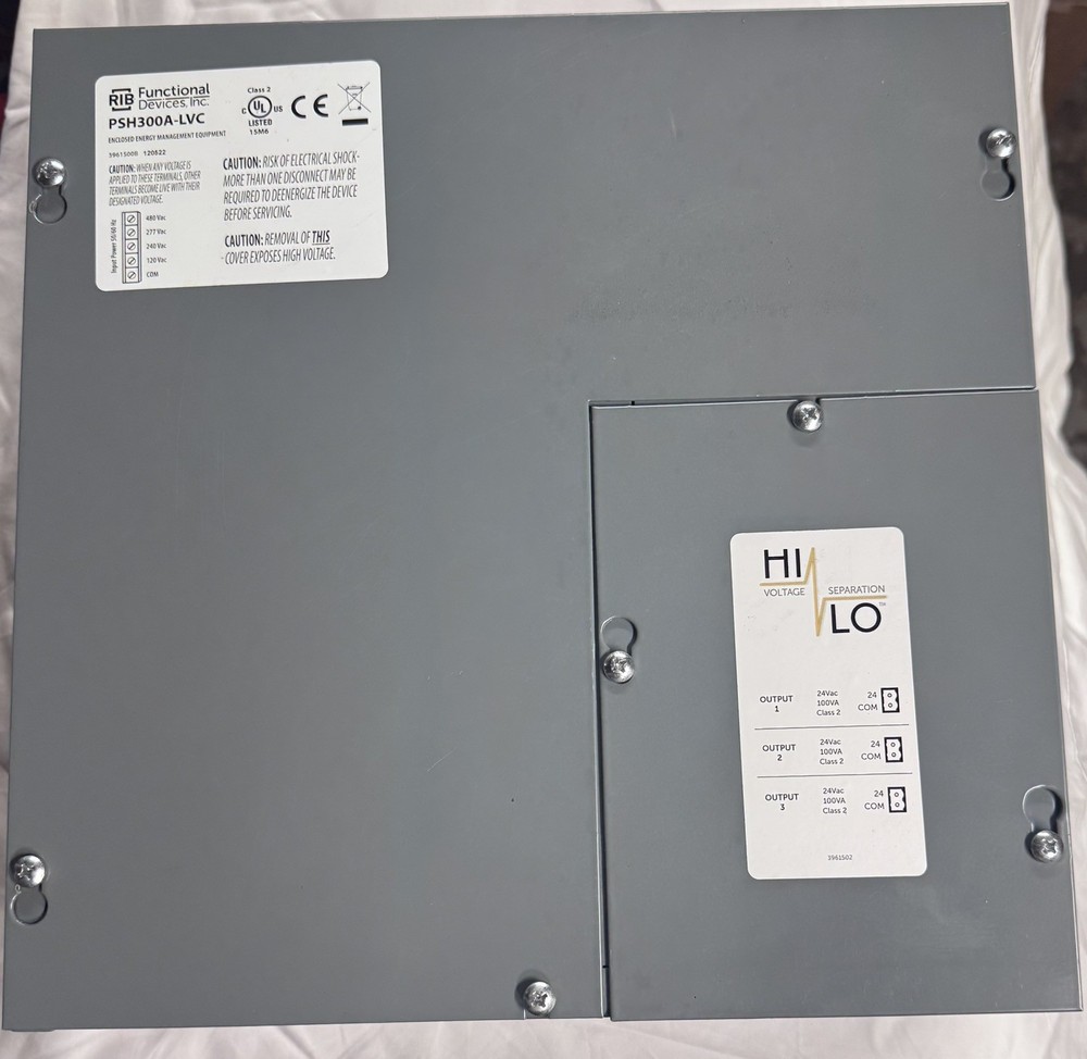Functional Devices PSH300A-LVC Class 2 Power Supply
