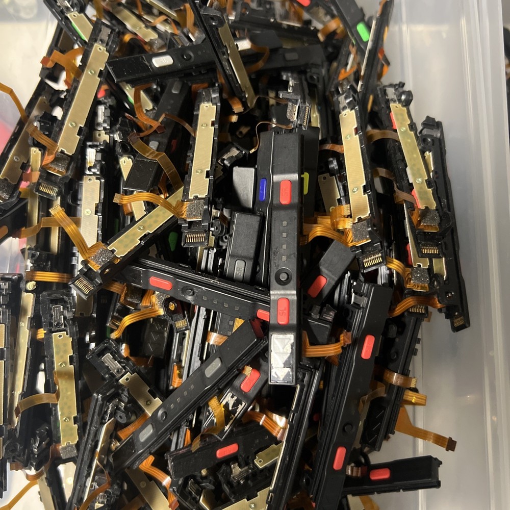 Nintendo Switch Joy-Con Left Right Slider Rail with Flex Cable Set