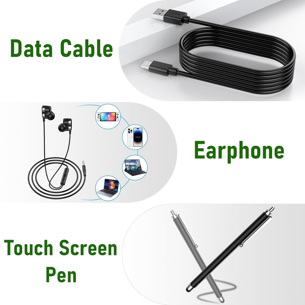 27 in 1 Upgraded Switch OLED Accessories, Switch Accessory Bundle Kit For Gift,o