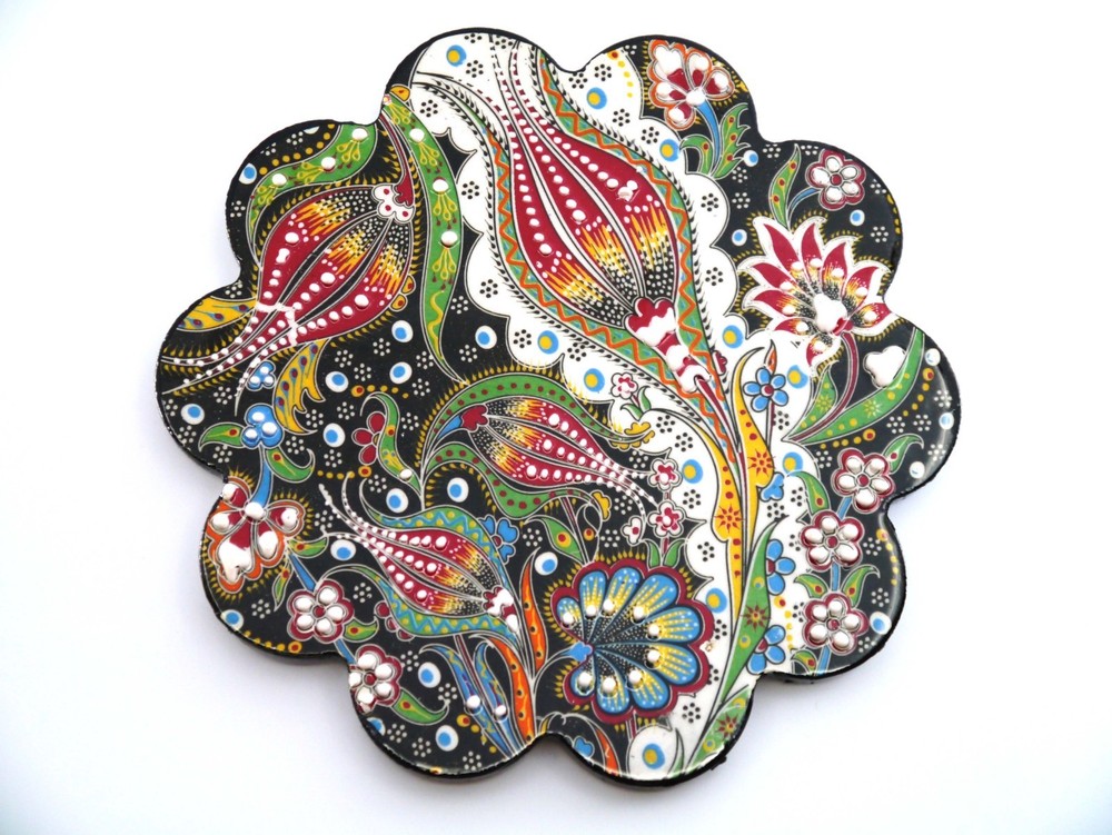 Hand Painted Turkish Trivets - Beautiful Authentic Designs & Patterns!