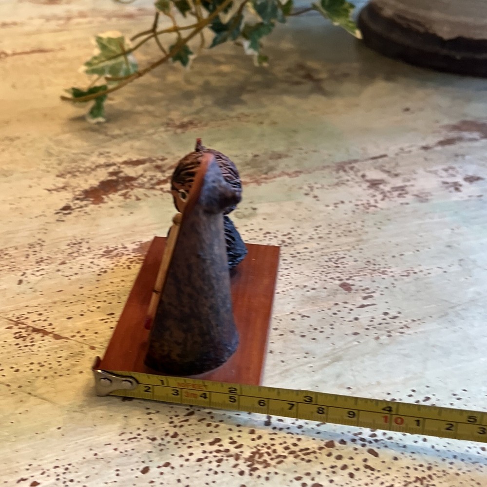 VINTAGE OWL THERMOMETER WORKING